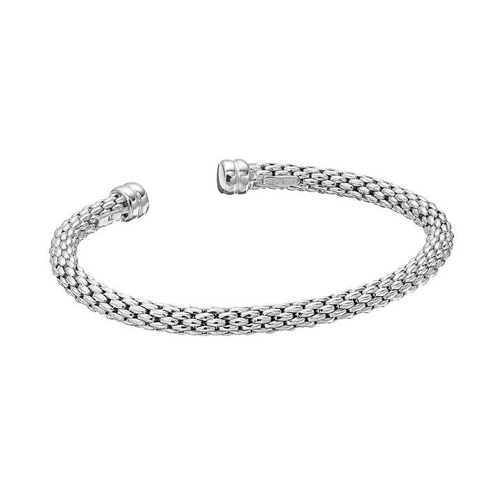 Sterling Mesh Cuff Bracelet, Women's