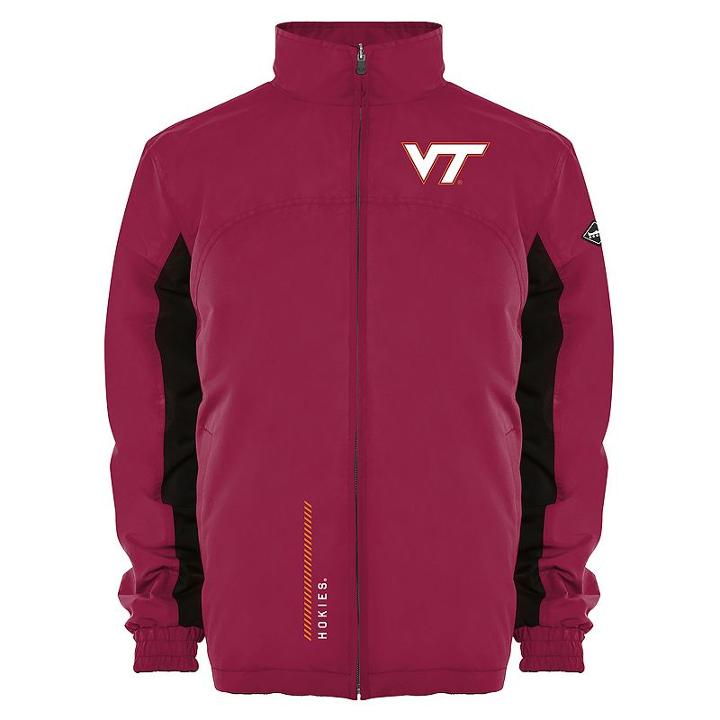 Men's Franchise Club Virginia Tech Hokies Alpine Reversible Jacket, Size: Large, Dark Red