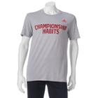 Big & Tall Adidas Championship Habits Performance Tee, Men's, Size: M Tall, Med Grey