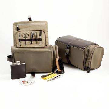 Executive Toiletry Kit, Brown