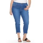Plus Size Gloria Vanderbilt Jordyn Curvy-fit Jeans, Women's, Size: 20 W, Blue