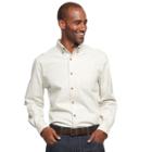 Men's Croft & Barrow&reg; Classic-fit Solid Button-down Shirt, Size: Small, Lt Beige