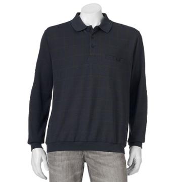 Men's Safe Harbor Classic-fit Banded-bottom Polo, Size: Small, Green Oth