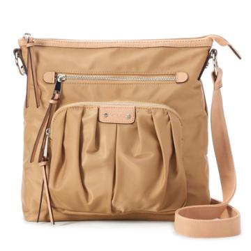 Utiliti By Rosetti Pleated Pocket Convertible Crossbody Bag, Women's, Med Brown