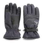 Men's Zeroxposur Clark 4-way Stretch Ski Gloves, Size: L/xl, Silver