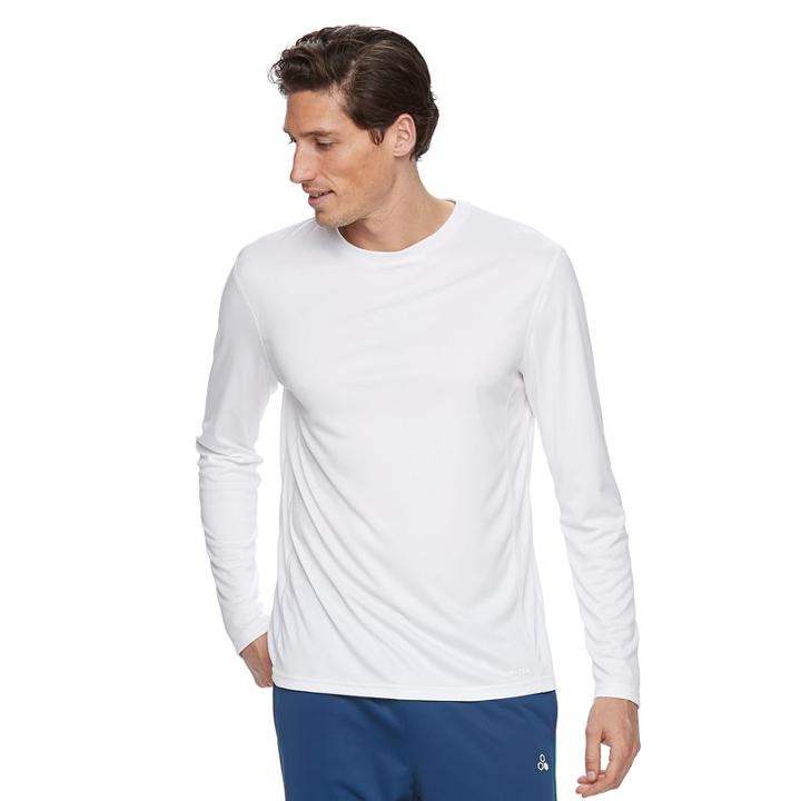 Men's Tek Gear&reg; Drytek Tee, Size: Medium, White