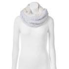 Juicy Couture Cable-knit Cowl Scarf, White Oth