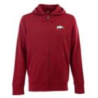 Men's Arkansas Razorbacks Signature Full-zip Fleece Hoodie, Size: Large, Red