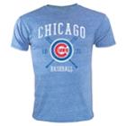 Boys 8-20 Chicago Cubs Stitches Printed Tee, Size: Xl 18-20, Blue
