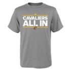 Boys 8-20 Adidas Cleveland Cavaliers Neue Phrase Tee, Boy's, Size: Xl(18/20), Grey