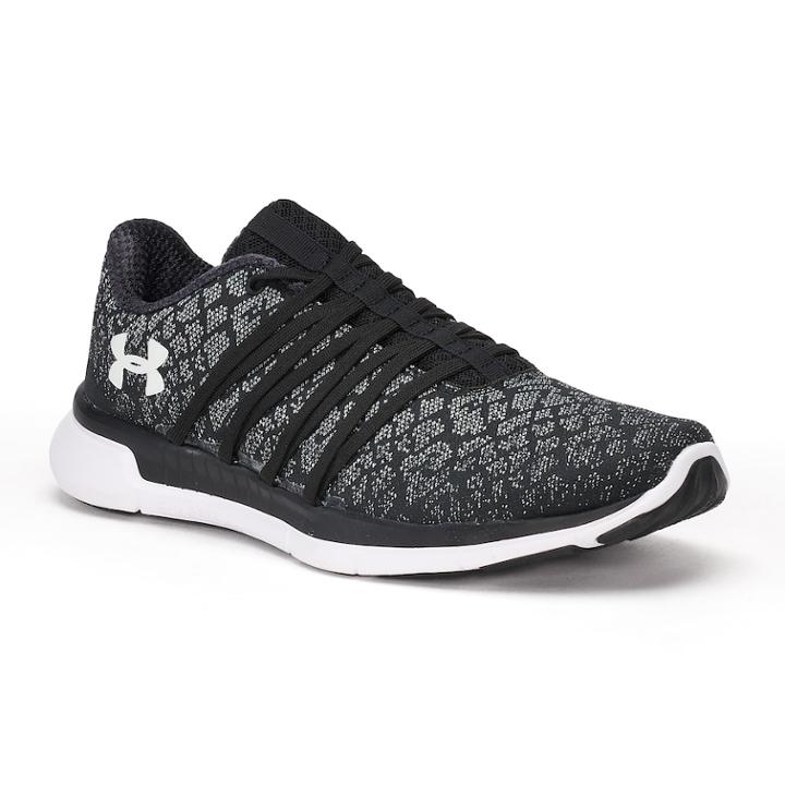 Under Armour Charged Transit Women's Sneakers, Size: 7.5, Black