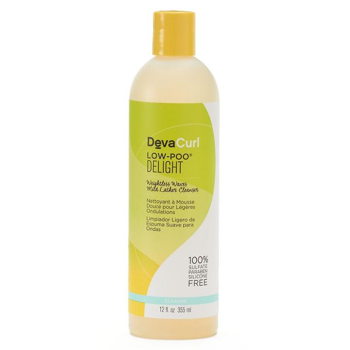 Devacurl Low-poo Delight Weightless Waves Mild Lather Cleanser, Multicolor, Dvhc00619