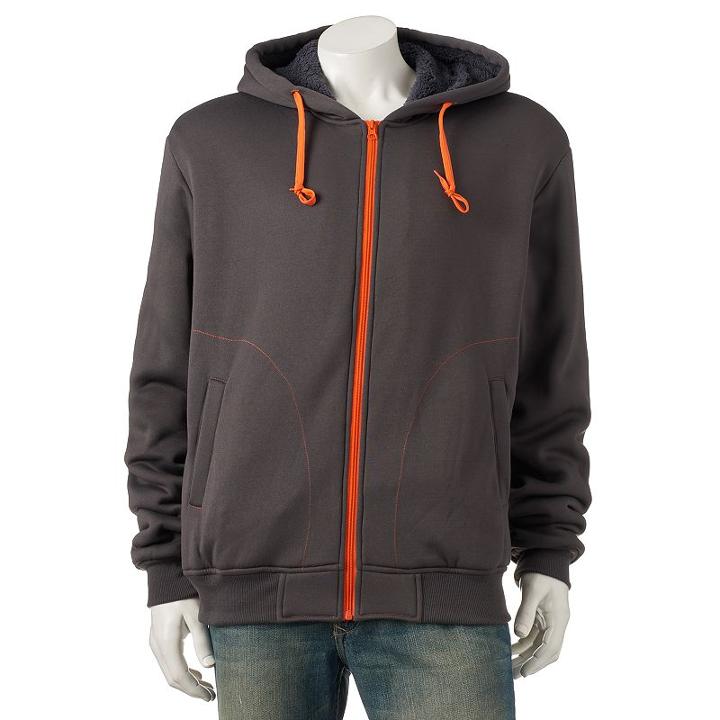 Men's Courage Clothing Co. Fleece Hoodie, Size: Medium, Grey (charcoal)