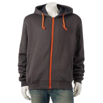 Men's Courage Clothing Co. Fleece Hoodie, Size: Medium, Grey (charcoal)