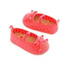 Baby Girl Carter's Perforated Mary Jane Crib Shoes, Size: 9-12months, Pink