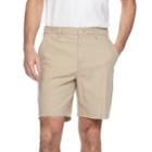 Men's Croft & Barrow&reg; Classic-fit Linen-blend Shorts, Size: 44, Med Beige