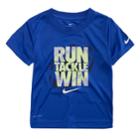 Boys 4-7 Nike Run Tackle Win Dri-fit Tee, Size: 5, Brt Blue