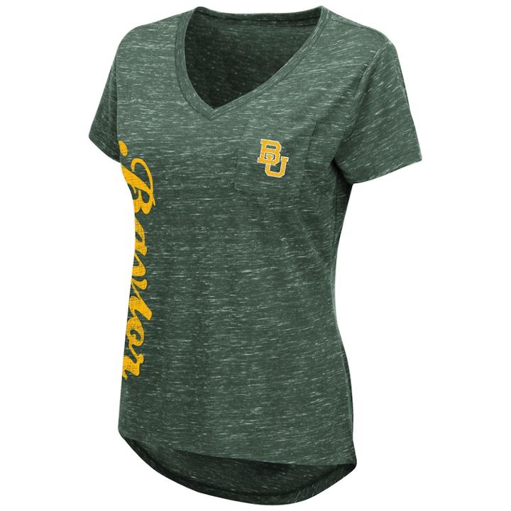 Women's Baylor Bears Wordmark Tee, Size: Xl, Dark Green