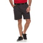 Big & Tall Croft & Barrow&reg; Relaxed-fit Side-elastic Twill Cargo Shorts, Men's, Size: 48, Dark Grey
