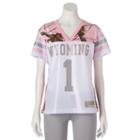 Women's Realtree Wyoming Cowboys Game Day Jersey, Size: Xl, White