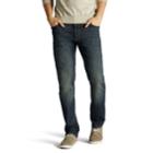 Big & Tall Men's Lee Extreme Motion Straight Fit Jeans, Size: 54x32, Dark Blue