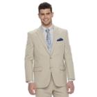 Men's Chaps Classic-fit Stretch Suit Coat, Size: 46 - Regular, Beige Oth
