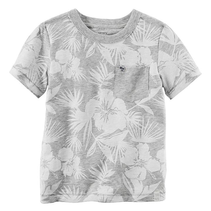 Boys 4-8 Carter's Tropical Pocket Tee, Boy's, Size: 8, Ovrfl Oth
