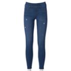Women's Lc Lauren Conrad Pull-on Skinny Ankle Jeggings, Size: 16, Blue
