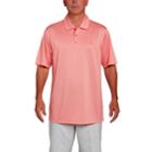 Men's Pebble Beach Classic-fit Broken Jacquard Performance Golf Polo, Size: Large, Dark Pink