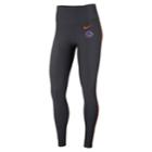Women's Nike Boise State Broncos Dri-fit Leggings, Size: Xl, Grey