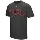 Men's Under Armour Washington Nationals Reflective Arch Tee, Size: Medium, Dark Grey