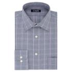 Men's Chaps Regular-fit No-iron Stretch Spread-collar Dress Shirt, Size: 18.5 36/37, Blackwatch Plaid