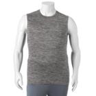 Big & Tall Fila Sport&reg; Fitted Tru-dry Fitted Space-dyed Base Layer Performance Tee, Men's, Size: Xxl Tall, Med Grey