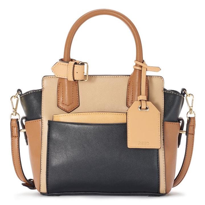 Reed Atlantique Convertible Mini Satchel, Women's, Beig/green (beig/khaki)