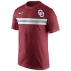 Men's Nike Oklahoma Sooners Team Stripe Tee, Size: Small, Med Red
