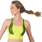 Women's Soybu Mila Crop Yoga Top, Size: Xl, Brt Green