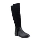 Olivia Miller Woodside Women's Knee High Boots, Girl's, Size: 7.5, Black