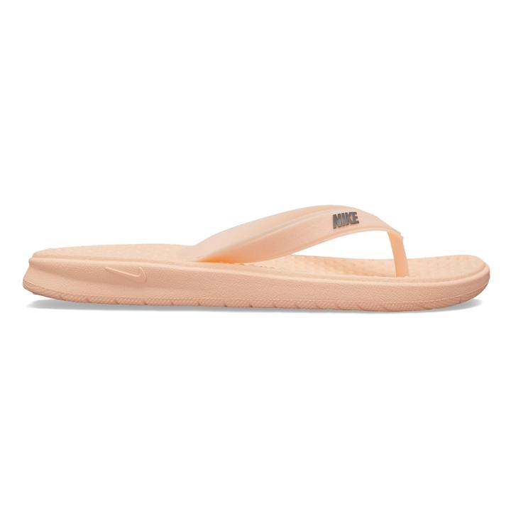 Nike Solay Women's Sandals, Size: 5, Orange