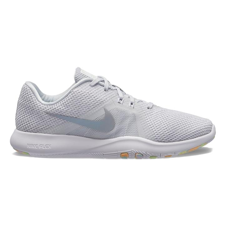 Nike Flex Trainer 8 Women's Cross Training Shoes, Size: 6.5, Grey