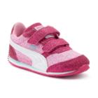 Puma Steeple Glitz Glam V Toddler Girls' Shoes, Girl's, Size: 6 T, Pink Other