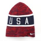 Men's Nike Usa Soccer Reversible Beanie, Dark Pink