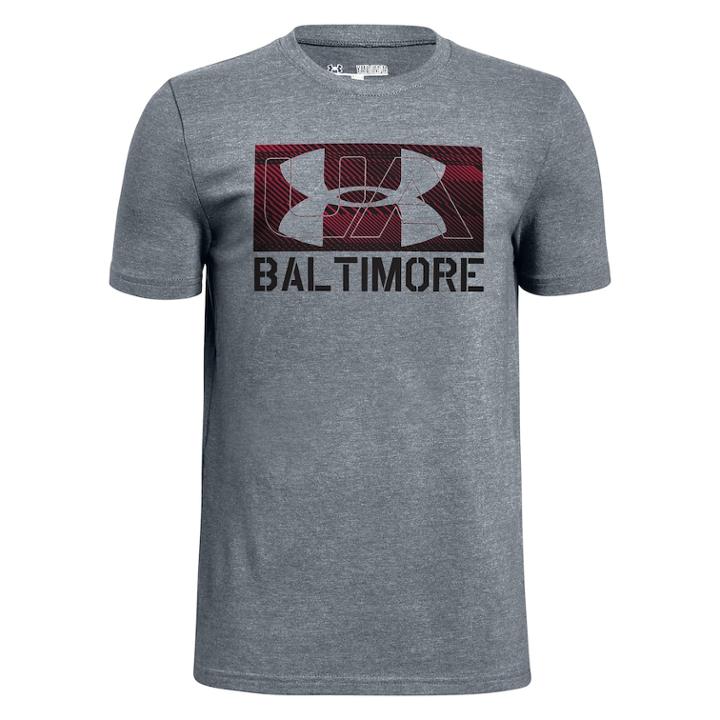 Boys 8-20 Under Armour Baltimore Tee, Size: Xl, Med Grey