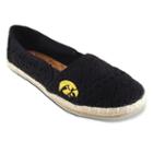 Women's Campus Cruzerz Iowa Hawkeyes Napili Slip-on Shoes, Size: 6, Black