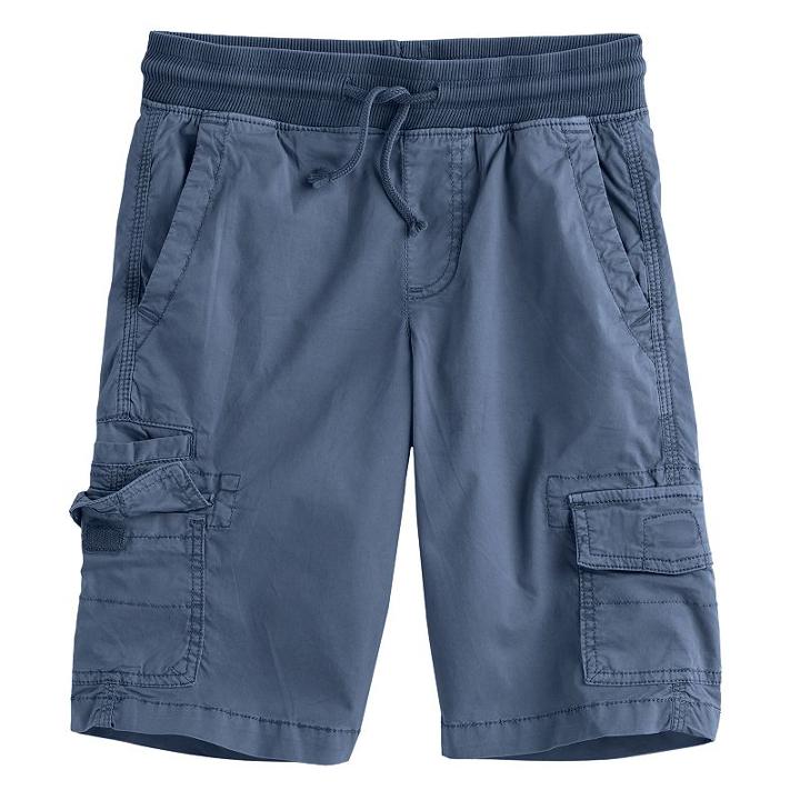 Boys 8-20 Urban Pipeline Maxflex Pull-on Cargo Sharts, Size: Xl, Blue (navy)