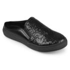Journee Collection Flori Women's Sneaker Mules, Size: Medium (11), Black