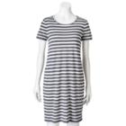 Women's Sonoma Goods For Life&trade; T-shirt Dress, Size: Xl, Blue