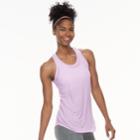 Women's Tek Gear&reg; Jersey Racerback Tank, Size: S Tall, Lt Purple