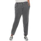 Juniors' Plus Size So&reg; Drawstring Jogger Sweatpants, Teens, Size: 1xl, Black