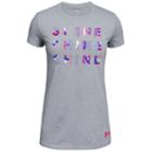 Girls 7-16 Under Armour Shine Graphic Tee, Size: Xl, Med Grey