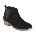 Journee Collection Wiley Women's Ankle Boots, Size: Medium (6.5), Black